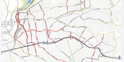 แผนที่ของ Penha São Paulo-ถนน