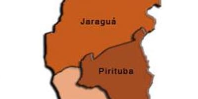 แผนที่ของ Pirituba-Jaraguá รายการย่อยขอ prefecture