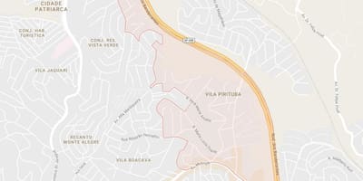 แผนที่ของ Pirituba São Paulo