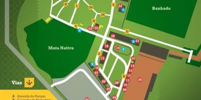 แผนที่ของ Rodeio São Paulo วนสาธารณะ