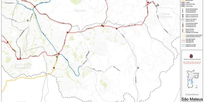 แผนที่ของ São Mateus São Paulo-สาธารณะ transports