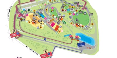 แผนที่ของ São Paulo lollapalooza