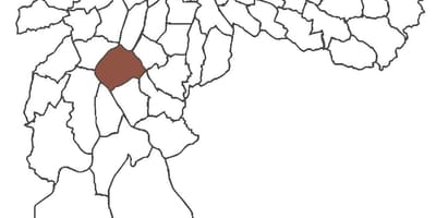 แผนที่ของ Santo Amaro เขต