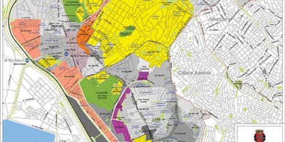 แผนที่ของ Santo Amaro São Paulo-มีอาชีพของที่ดิน