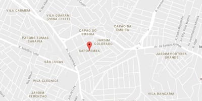 แผนที่ของ Sapopemba São Paulo