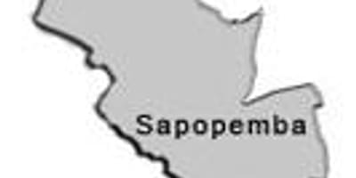 แผนที่ของ Sapopembra รายการย่อยขอ prefecture