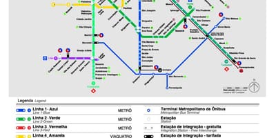 แผนที่ของ SPTrans
