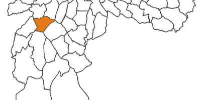 แผนที่ของ Vila Andrade เขต