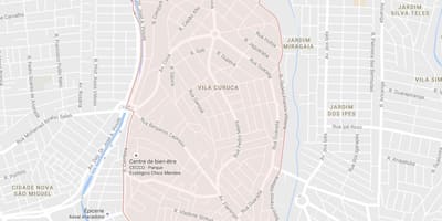 แผนที่ของ Vila Curuçá São Paulo