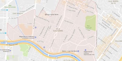 แผนที่ของ Vila Guilherme São Paulo