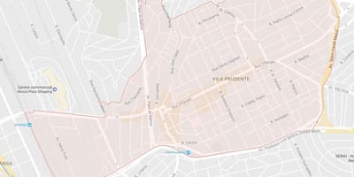 แผนที่ของ Vila Prudente São Paulo