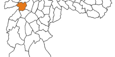 แผนที่ของ Vila Sônia เขต