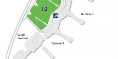แผนที่ของกรูสนามบิน
