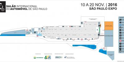 แผนที่ของอัตโนมัติแสดง São Paulo